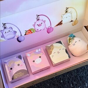 Squishmallows fragrance Set with Plush